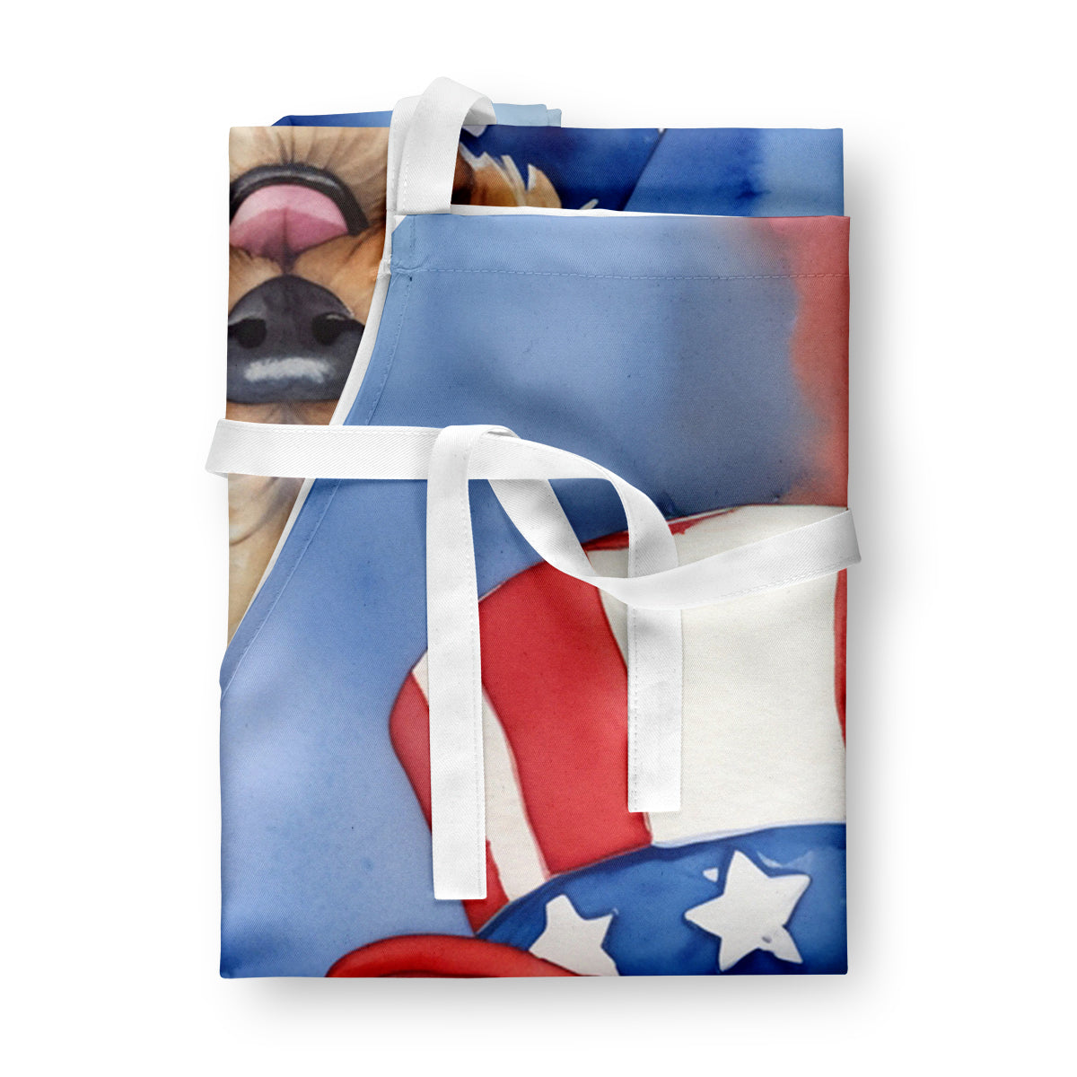 Lakeland Terrier Patriotic American Apron Cooking Kitchen Server Baking Crafts Gardening for Adult Women Men, Unisex, Large, Multicolor