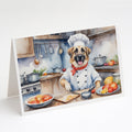 Anatolian Shepherd The Chef Greeting Cards Pack of 8 Blank Cards with Envelopes Whimsical A7 Size 5x7