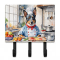 Australian Cattle Dog The Chef Leash or Key Holder Wall Hooks, Coat Rack Wall Mount, for Hanging Keys, Towels, Aprons, Leashes