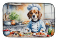 Beagle The Chef Dish Drying Mat Absorbent Dish Drying Mat Pad for Kitchen Counter Dish Drainer Mat for Countertop, 14 x 21", Multicolor