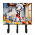 Chinese Crested The Chef Leash or Key Holder Wall Hooks, Coat Rack Wall Mount, for Hanging Keys, Towels, Aprons, Leashes