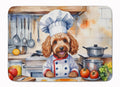 Cockapoo The Chef Memory Foam Kitchen Mat Machine Washable Anti-Fatigue Cushion Comfort Bath or Kitchen Rug