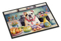 Decorating Easter English Bulldog Doormat Indoor Outdoor 24H X 36W Front Door Mat Rugs for Entryway, Non Slip Washable Low Pile,