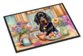 Decorating Easter Gordon Setter Doormat Indoor Outdoor 24H X 36W Front Door Mat Rugs for Entryway, Non Slip Washable Low Pile,