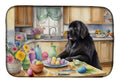 Decorating Easter Newfoundland Dish Drying Mat Absorbent Dish Drying Mat Pad for Kitchen Counter Dish Drainer Mat for Countertop, 14 x 21", Multicolor
