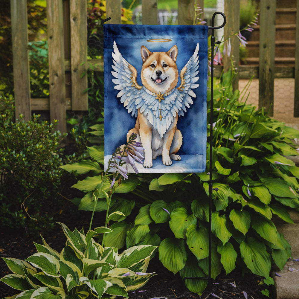 Akita My Angel Garden Flag Mailbox Decorative Yard Banner Outside Patio Artwork for Flower Beds, Garden Size, Multicolor