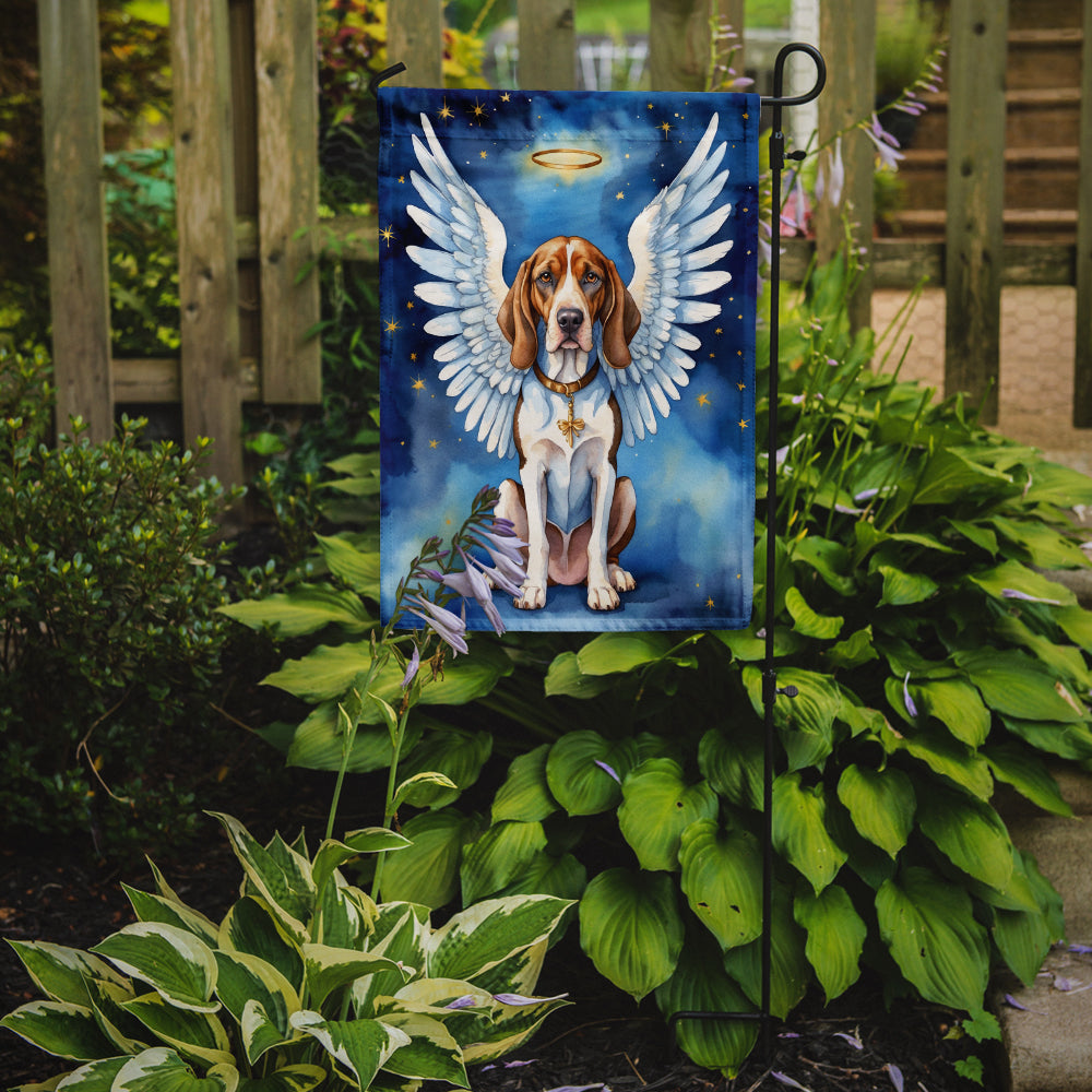 American English Coonhound My Angel Garden Flag Mailbox Decorative Yard Banner Outside Patio Artwork for Flower Beds, Garden Size, Multicolor