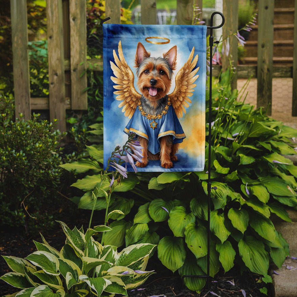 Australian Terrier My Angel Garden Flag Mailbox Decorative Yard Banner Outside Patio Artwork for Flower Beds, Garden Size, Multicolor