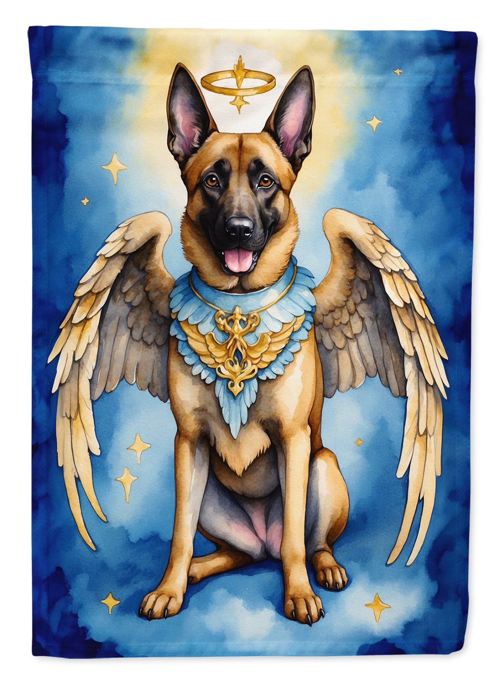 Belgian Malinois My Angel Garden Flag Mailbox Decorative Yard Banner Outside Patio Artwork for Flower Beds, Garden Size, Multicolor