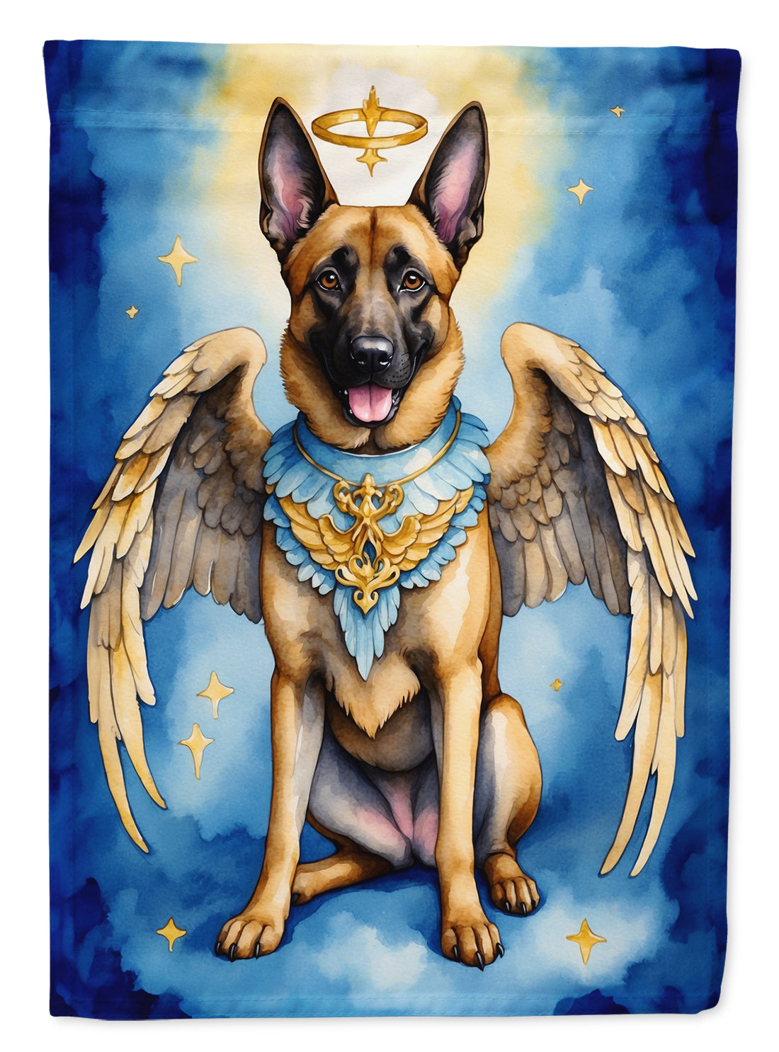 Belgian Malinois My Angel Garden Flag Mailbox Decorative Yard Banner Outside Patio Artwork for Flower Beds, Garden Size, Multicolor