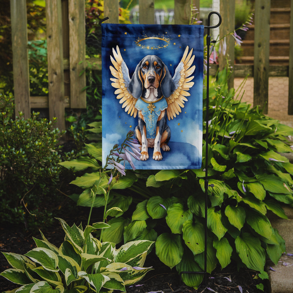 Bluetick Coonhound My Angel Garden Flag Mailbox Decorative Yard Banner Outside Patio Artwork for Flower Beds, Garden Size, Multicolor