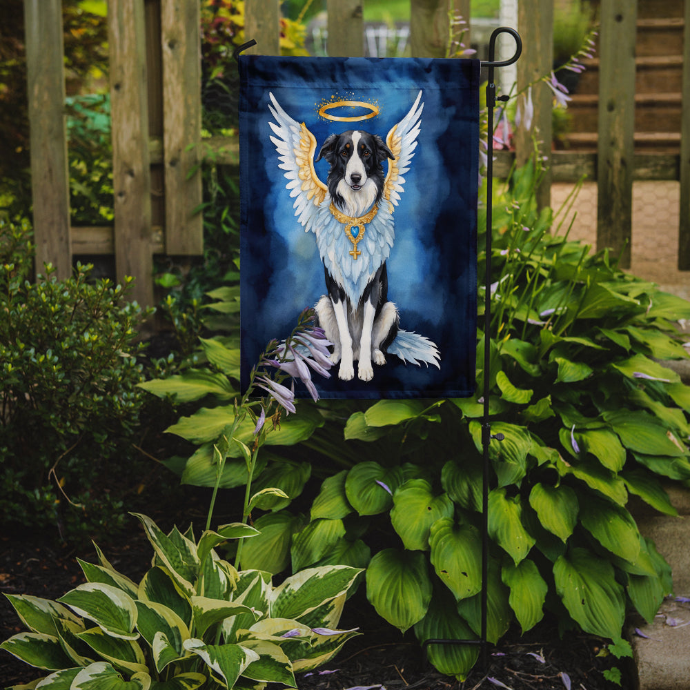 Borzoi My Angel Garden Flag Mailbox Decorative Yard Banner Outside Patio Artwork for Flower Beds, Garden Size, Multicolor