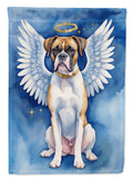 Boxer My Angel House Flag 28x40 Porch Sleeve Pole Decorative Outside Yard Banner Artwork Wall Hanging, Polyester