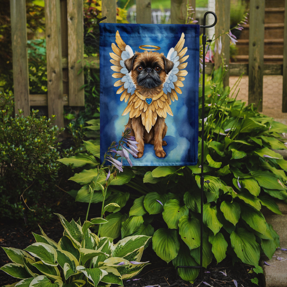 Brussels Griffon My Angel Garden Flag Mailbox Decorative Yard Banner Outside Patio Artwork for Flower Beds, Garden Size, Multicolor