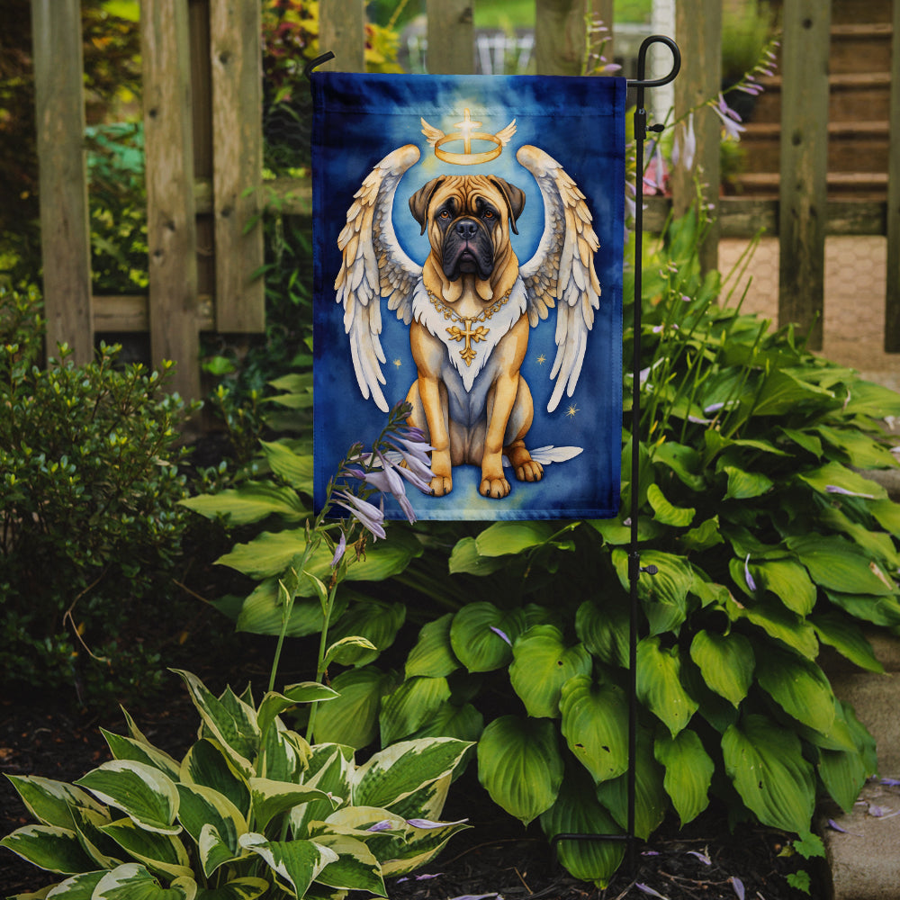 Bullmastiff My Angel Garden Flag Mailbox Decorative Yard Banner Outside Patio Artwork for Flower Beds, Garden Size, Multicolor