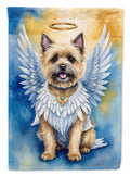 Cairn Terrier My Angel House Flag 28x40 Porch Sleeve Pole Decorative Outside Yard Banner Artwork Wall Hanging, Polyester