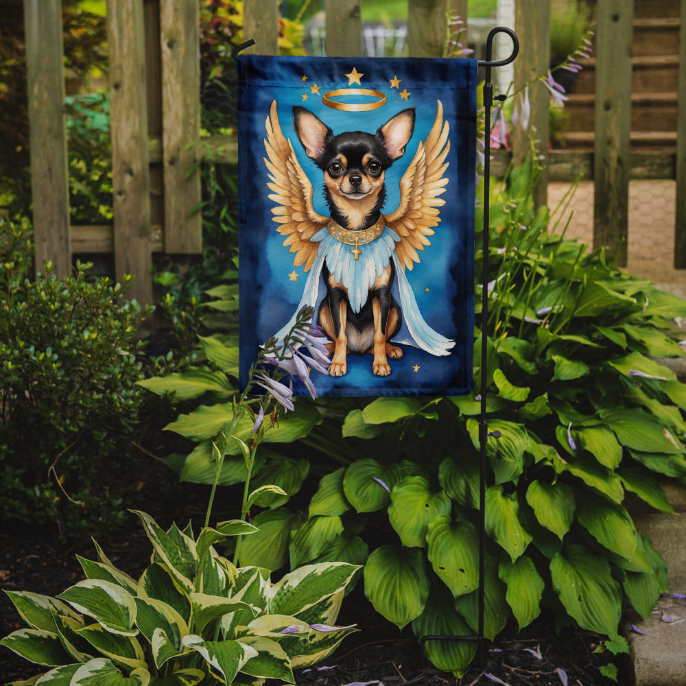 Chihuahua My Angel Garden Flag Mailbox Decorative Yard Banner Outside Patio Artwork for Flower Beds, Garden Size, Multicolor