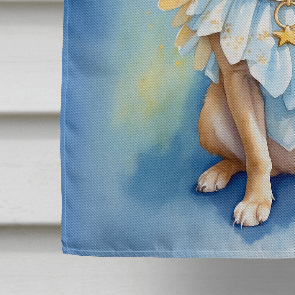Chihuahua My Angel House Flag 28x40 Porch Sleeve Pole Decorative Outside Yard Banner Artwork Wall Hanging, Polyester