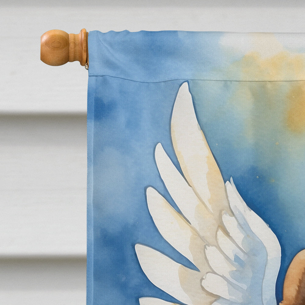 Chow Chow My Angel House Flag 28x40 Porch Sleeve Pole Decorative Outside Yard Banner Artwork Wall Hanging, Polyester
