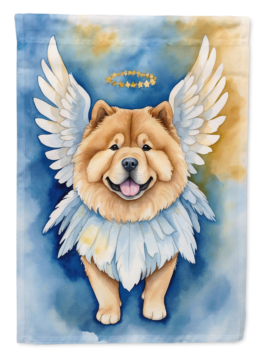 Chow Chow My Angel Garden Flag Mailbox Decorative Yard Banner Outside Patio Artwork for Flower Beds, Garden Size, Multicolor