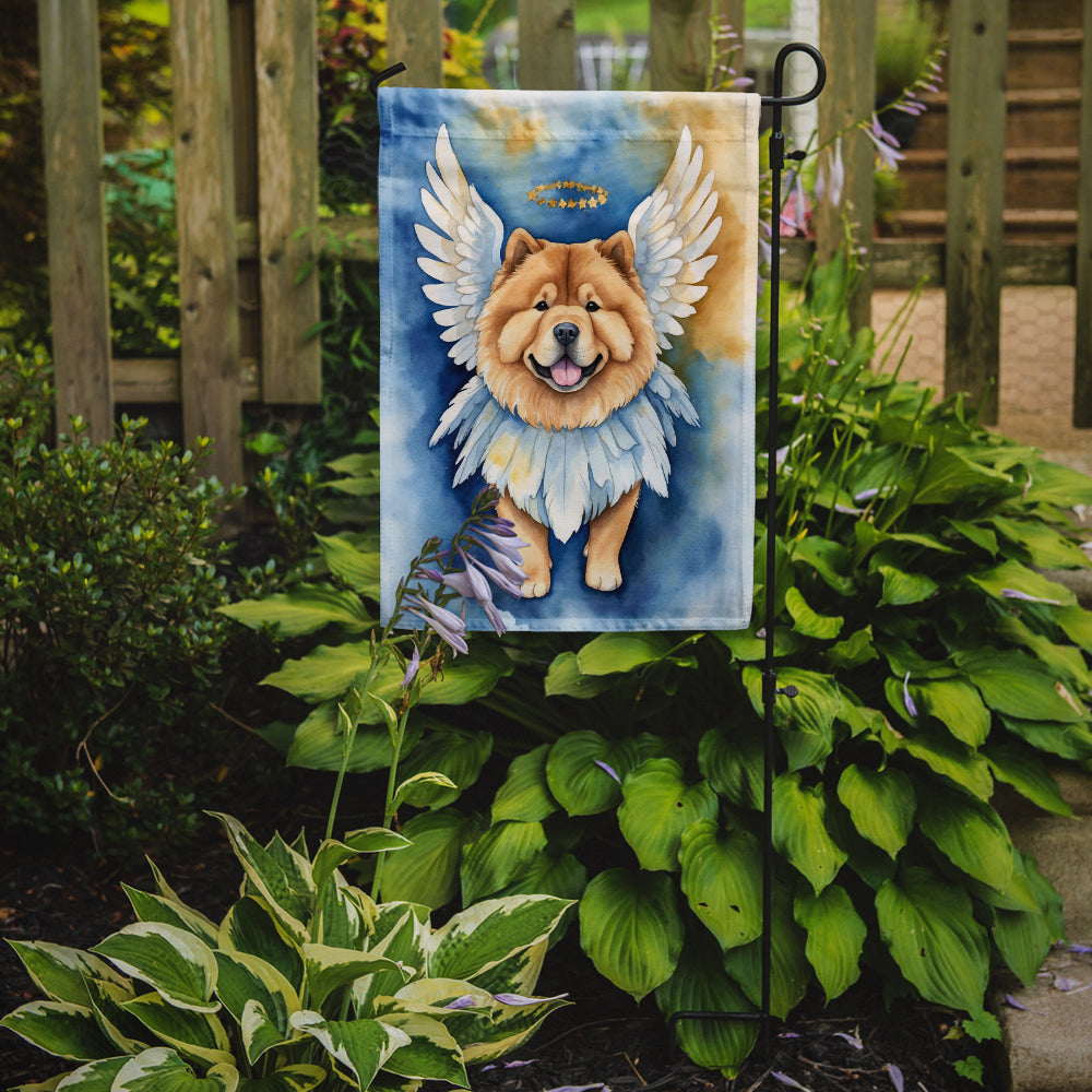 Chow Chow My Angel Garden Flag Mailbox Decorative Yard Banner Outside Patio Artwork for Flower Beds, Garden Size, Multicolor