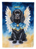 Cocker Spaniel My Angel Garden Flag Mailbox Decorative Yard Banner Outside Patio Artwork for Flower Beds, Garden Size, Multicolor