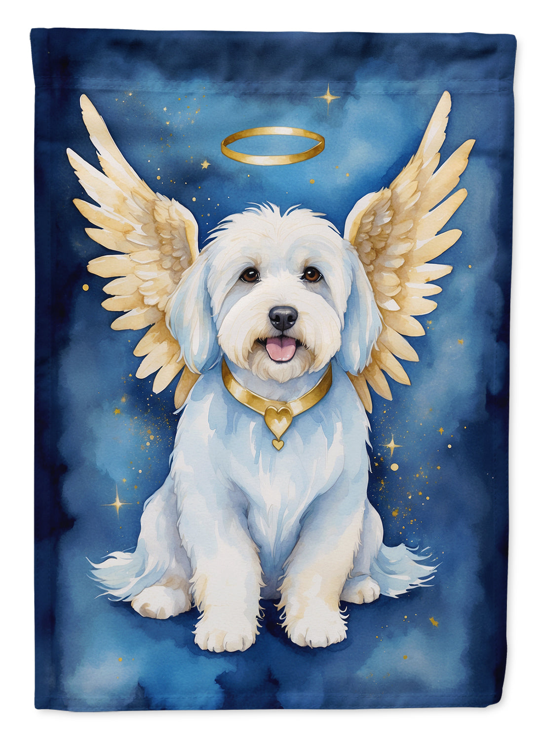 Coton de Tulear My Angel Garden Flag Mailbox Decorative Yard Banner Outside Patio Artwork for Flower Beds, Garden Size, Multicolor