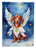 Dachshund My Angel Garden Flag Mailbox Decorative Yard Banner Outside Patio Artwork for Flower Beds, Garden Size, Multicolor