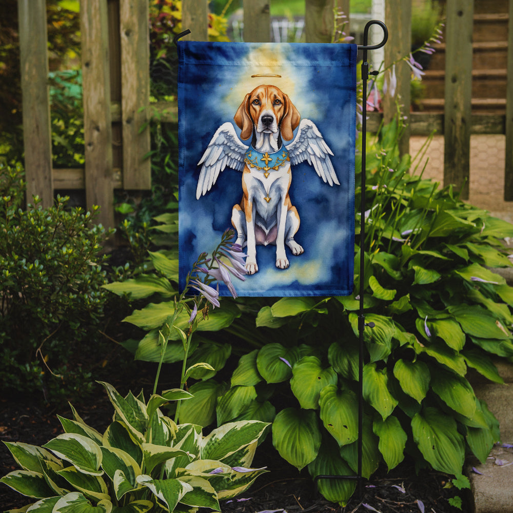 English Foxhound My Angel Garden Flag Mailbox Decorative Yard Banner Outside Patio Artwork for Flower Beds, Garden Size, Multicolor
