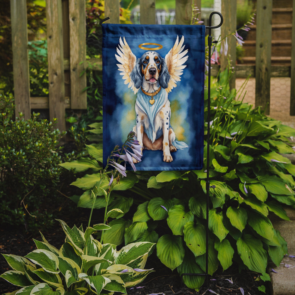 English Setter My Angel Garden Flag Mailbox Decorative Yard Banner Outside Patio Artwork for Flower Beds, Garden Size, Multicolor