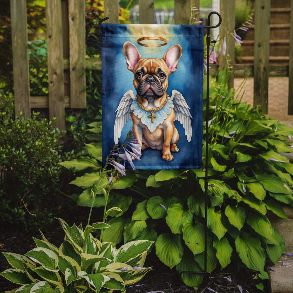 French Bulldog My Angel Garden Flag Mailbox Decorative Yard Banner Outside Patio Artwork for Flower Beds, Garden Size, Multicolor