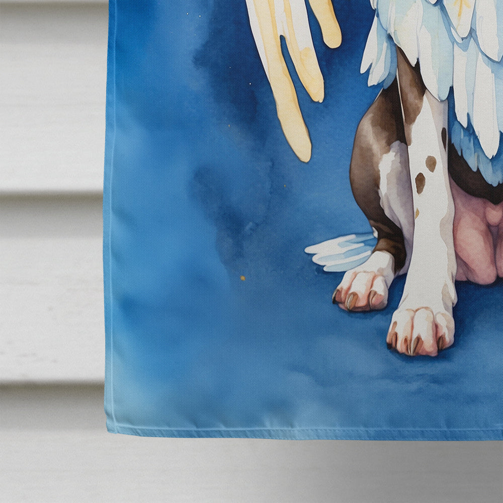 German Shorthaired Pointer My Angel House Flag 28x40 Porch Sleeve Pole Decorative Outside Yard Banner Artwork Wall Hanging, Polyester