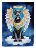 Giant Schnauzer My Angel Garden Flag Mailbox Decorative Yard Banner Outside Patio Artwork for Flower Beds, Garden Size, Multicolor