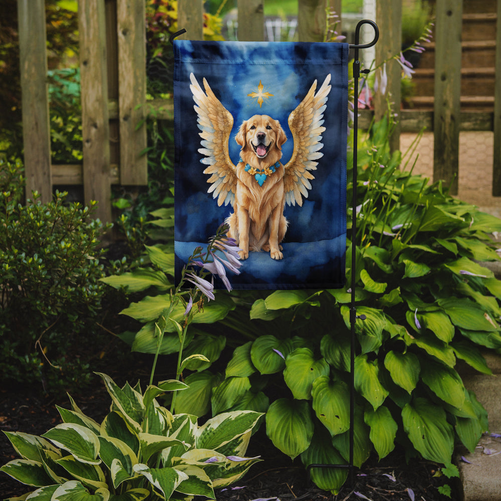 Golden Retriever My Angel Garden Flag Mailbox Decorative Yard Banner Outside Patio Artwork for Flower Beds, Garden Size, Multicolor