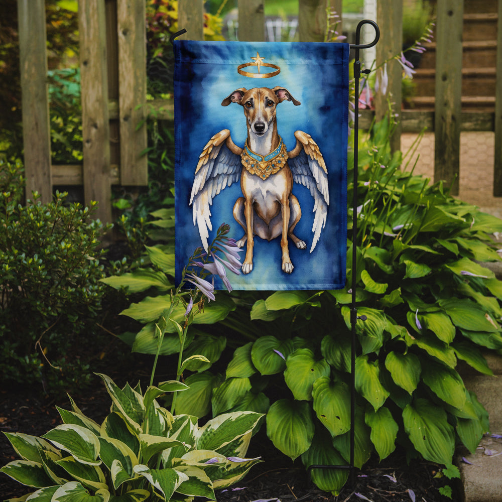 Greyhound My Angel Garden Flag Mailbox Decorative Yard Banner Outside Patio Artwork for Flower Beds, Garden Size, Multicolor