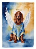 Irish Setter My Angel Garden Flag Mailbox Decorative Yard Banner Outside Patio Artwork for Flower Beds, Garden Size, Multicolor