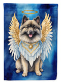 Keeshond My Angel Garden Flag Mailbox Decorative Yard Banner Outside Patio Artwork for Flower Beds, Garden Size, Multicolor