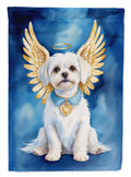 Maltese My Angel Garden Flag Mailbox Decorative Yard Banner Outside Patio Artwork for Flower Beds, Garden Size, Multicolor