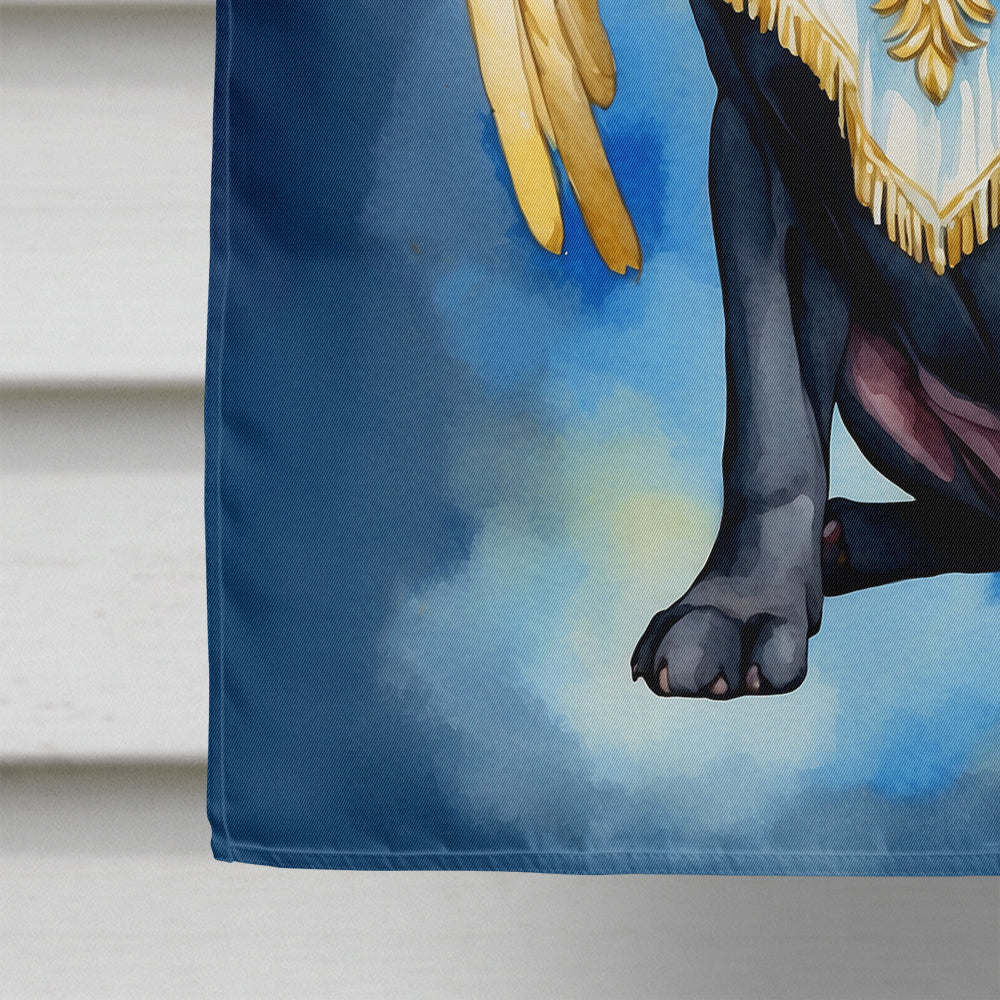 Neapolitan Mastiff My Angel House Flag 28x40 Porch Sleeve Pole Decorative Outside Yard Banner Artwork Wall Hanging, Polyester