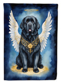Newfoundland My Angel Garden Flag Mailbox Decorative Yard Banner Outside Patio Artwork for Flower Beds, Garden Size, Multicolor