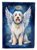 Old English Sheepdog My Angel Garden Flag Mailbox Decorative Yard Banner Outside Patio Artwork for Flower Beds, Garden Size, Multicolor