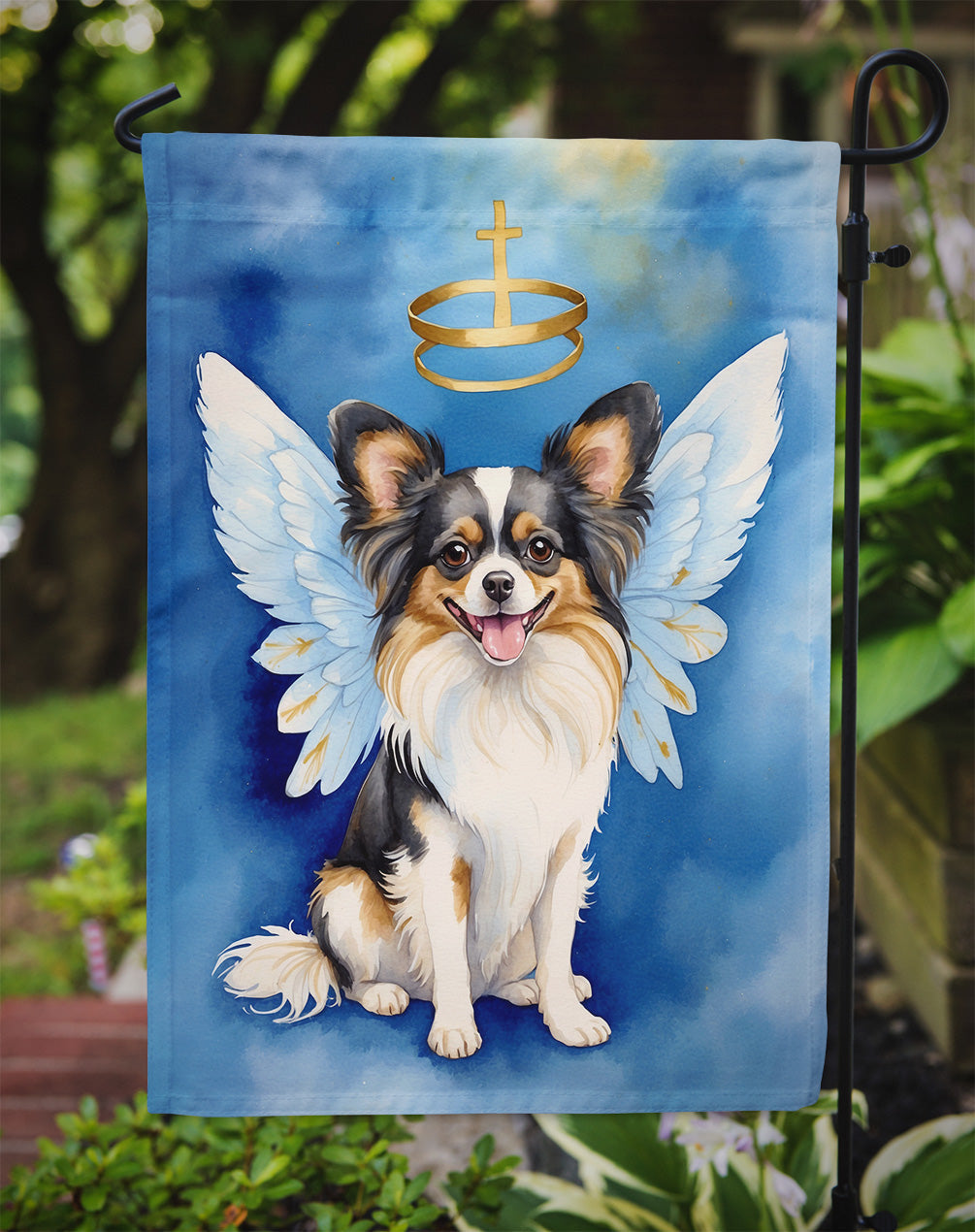 Papillon My Angel Garden Flag Mailbox Decorative Yard Banner Outside Patio Artwork for Flower Beds, Garden Size, Multicolor