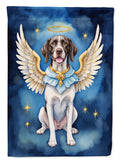 Pointer My Angel Garden Flag Mailbox Decorative Yard Banner Outside Patio Artwork for Flower Beds, Garden Size, Multicolor