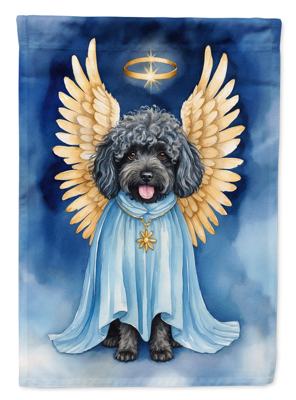 Puli My Angel Garden Flag Mailbox Decorative Yard Banner Outside Patio Artwork for Flower Beds, Garden Size, Multicolor