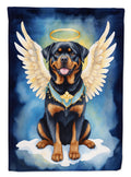 Rottweiler My Angel Garden Flag Mailbox Decorative Yard Banner Outside Patio Artwork for Flower Beds, Garden Size, Multicolor