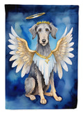 Scottish Deerhound My Angel Garden Flag Mailbox Decorative Yard Banner Outside Patio Artwork for Flower Beds, Garden Size, Multicolor