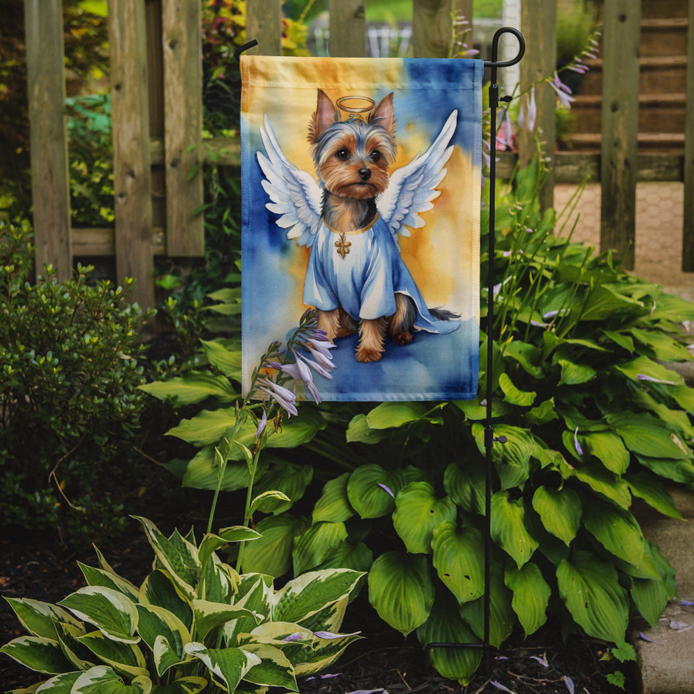 Silky Terrier My Angel Garden Flag Mailbox Decorative Yard Banner Outside Patio Artwork for Flower Beds, Garden Size, Multicolor