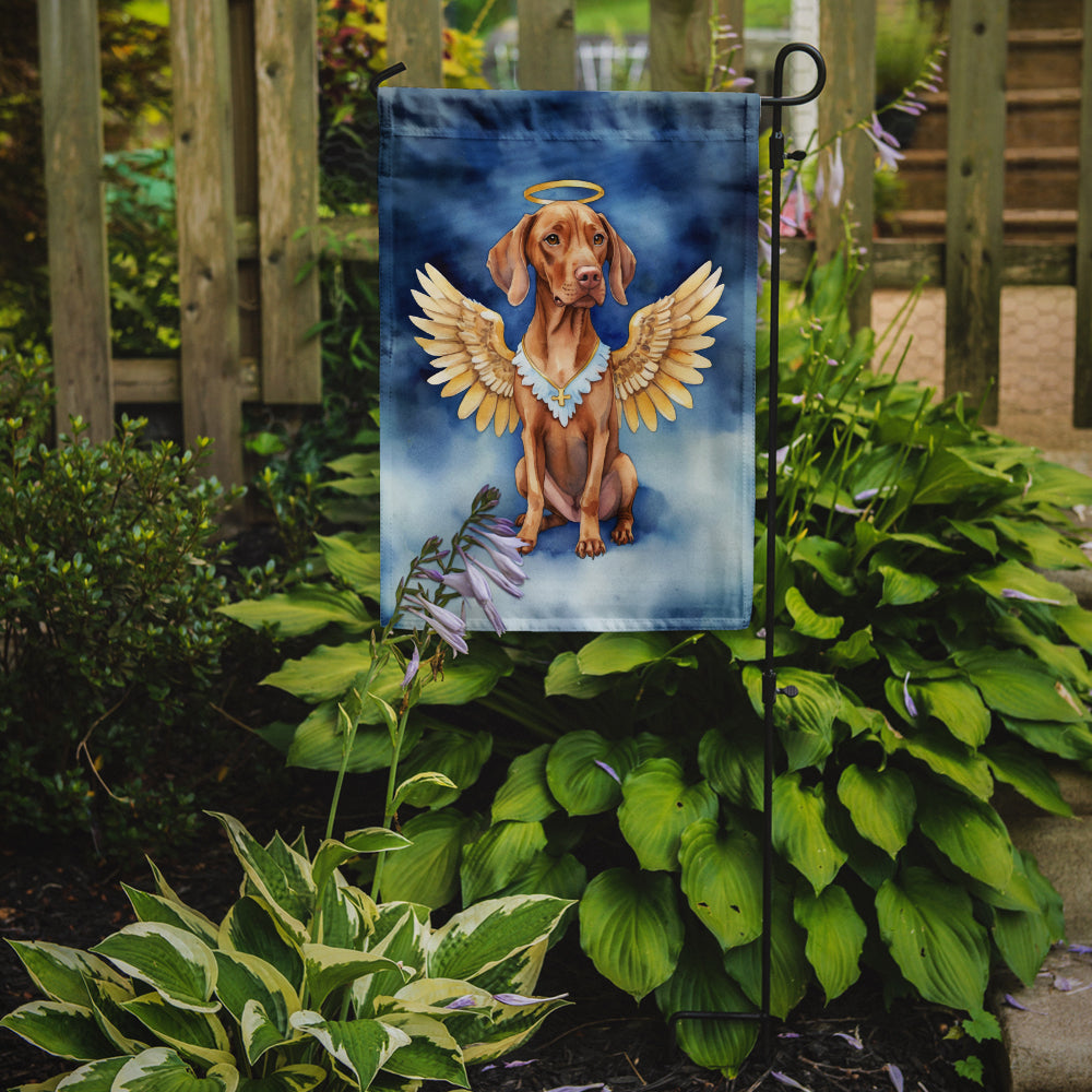 Vizsla My Angel Garden Flag Mailbox Decorative Yard Banner Outside Patio Artwork for Flower Beds, Garden Size, Multicolor
