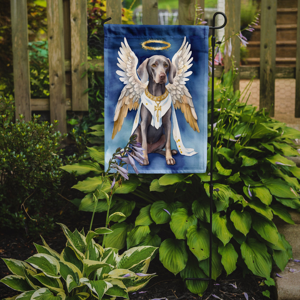 Weimaraner My Angel Garden Flag Mailbox Decorative Yard Banner Outside Patio Artwork for Flower Beds, Garden Size, Multicolor
