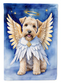 Wheaten Terrier My Angel Garden Flag Mailbox Decorative Yard Banner Outside Patio Artwork for Flower Beds, Garden Size, Multicolor